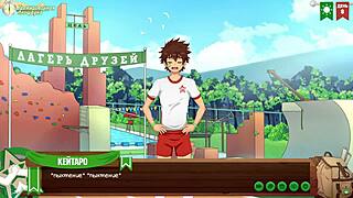 Game friends camp episode 9: juicy blowjob to natsumi! 😋