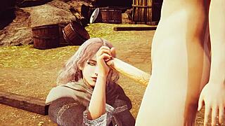 Melina Deepthroats in Uncensored 3D Elden Ring Hentai