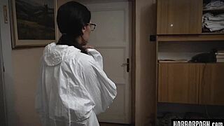 Yo, check that demon grip in horrorporn madness!