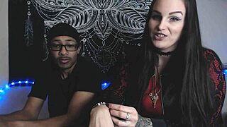 Tattooed Big Boobs Mistress Cuckolds Male Sub!