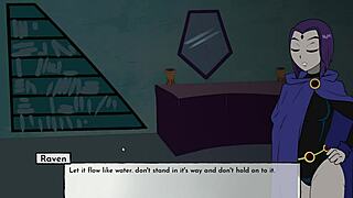 In 18Titans part 2, Starfire sucks dick passionately 😍