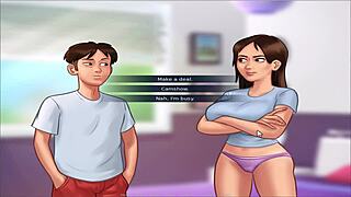 i can't stop playing summer time saga unc part 15, it's wild