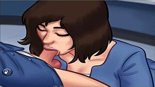 i can't stop playing summer time saga unc part 15, it's wild