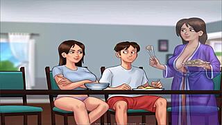 i can't stop playing summer time saga unc part 15, it's wild