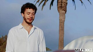 Blonde Sarah Bent Over