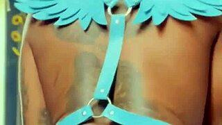 narrative: my horny spouse shares a deep pussy video with swingers in this homemade interracial group scene