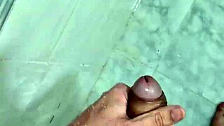 Cute Twink Jerks Off In Shower Until Cum