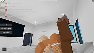 i'm experiencing my first time with a monster cock in this roblox porn