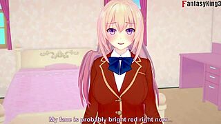 honami ichinose delivers blowjob and footwork in fantasy