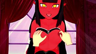 Meru the succubus fucks hard in free POV fantasyking3