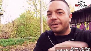 Mature Milf Meets Stranger in Forest for Emotional POV Fuck