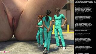 Big Apple Small 18+ Gestures in 3D Cartoon Sex