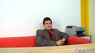 Giant Dick Tease in Gay Action