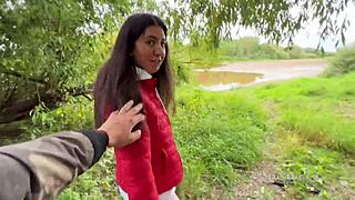 Yo, picked up an 18 y.o. skater girl and banged her on a park tree! 🌳