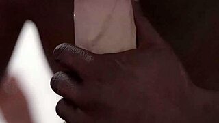 Black Guy Sucks Huge White Cock Like a Pro