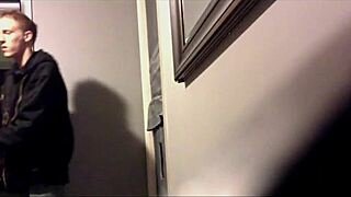 WHO let U in MY HOUSE to spy at the gloryhole?!