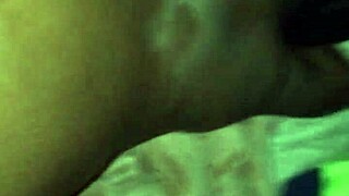 She says, 'I need that monster cock before heading home,' as she gets bent over for wet pussy action.