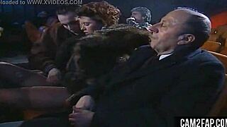 Hard cinema anal porn video with group