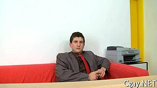 Giant Dick Tease in Gay Action