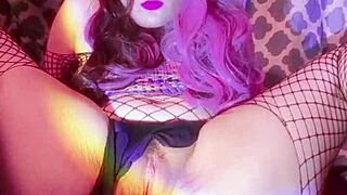 Cute Cutie Teasingly Plays With Her Pussy And Ass Using Dildo And Toys