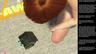 Big Apple Small 18+ Gestures in 3D Cartoon Sex