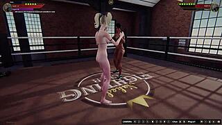 Dela Vs Bree Naked Fighter 3D.