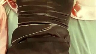 Yo, French slut in stockings gets wild with intense doggystyle