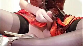 Shemale in Court Corset by Selena