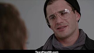 Young Hot Teen Model Elena Koshka Creampie from Photographer