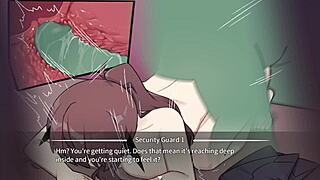 the corporate succubus gets bound and fingered in a group gangbang