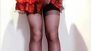 Shemale in Court Corset by Selena