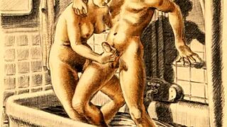 Hey, wanna see this vintage erotic illustration?