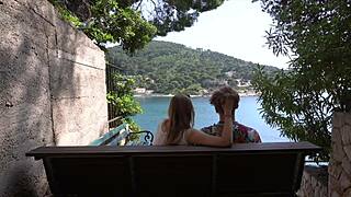 Horny Blonde In Homemade Dubrovnik Vlog Gets Bent Over For Doggystyle Fucking, Riding Big Cock And Blowjob Action