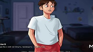 summertime saga girl offers sex for cash in hentai style