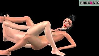 Japanese man engages in breast fucking with Indian bhabhi in animated 3d