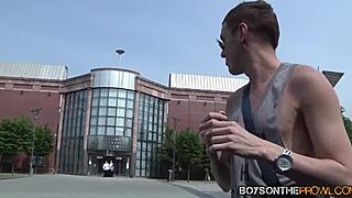 wow, banging twinks picked up in car!