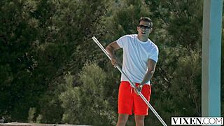 yo, check out vixen trophy wife honour getting wild with doggystyle and creampie while her husband’s out!