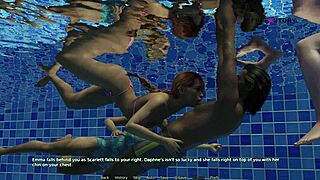 Hey Mark, playing pool games with stepsister and friends in dorm 4?