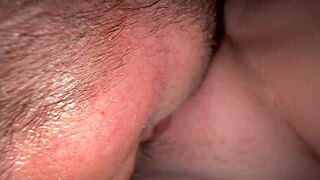 guy eats girlfriend out, making her cum twice