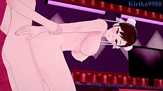 Chun-Li From Street Fighter II Engages In Intense Creampie Sex With Big Tits In 3D Hentai Animation.