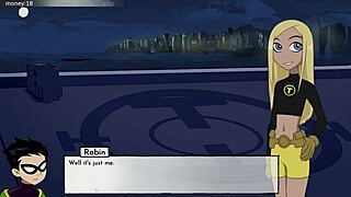 i'm watchin 18titans part 11 where raven gives a boobjob, it's so hottt