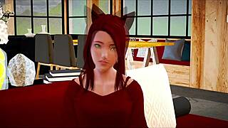 my new family small tits redhead