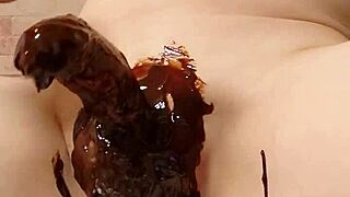 I cook chocolate banana with my Japanese gay partner