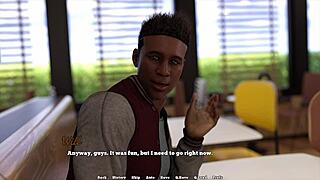 horny busty redhead roommate seduces in college dorm 3d game