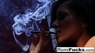 Romi Rain Uses Dildo In Solo Session