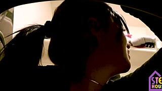 I’m obsessed with my hot stepmom London Rose stuck in the washer