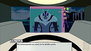 kitten, you cheating slut, i'll break starfire's ass with my beast cock