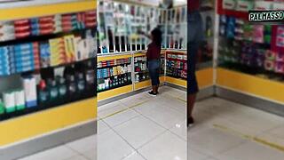 Petite Wife Gets Fucked and Creampied by Stranger in Car for Money. She Rides His Hairy Cock Hard.