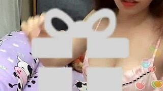 Thi�n �n with big tits stars in wild action tonight.