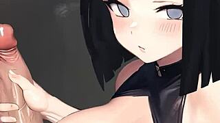 i'm hinata givin a hot handjob from my pov, it's so bigg